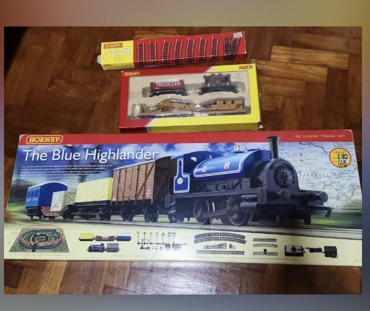 The BLUE HIGHLANDER Train set, Toys 