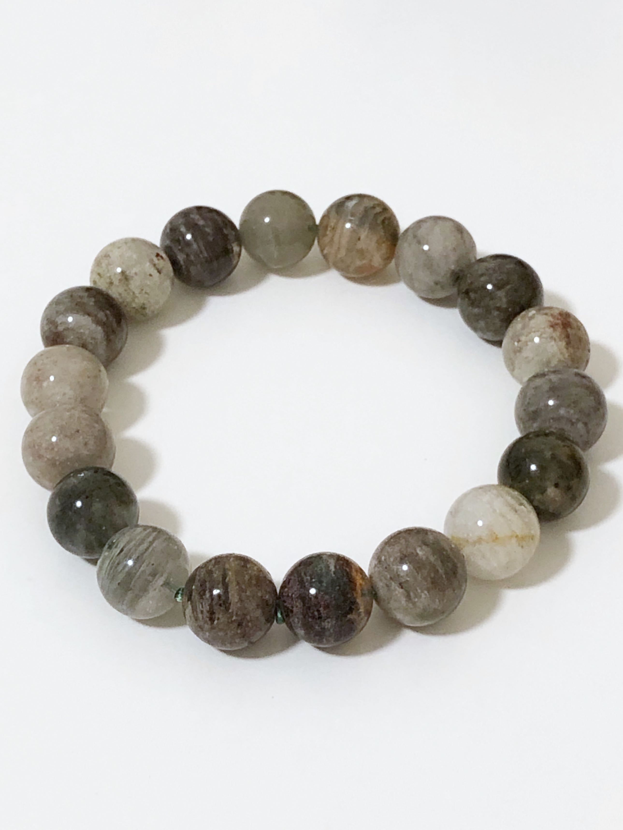 THOUSAND LAYER PHANTOM QUARTZ BRACELET 100 Natural Gemstone