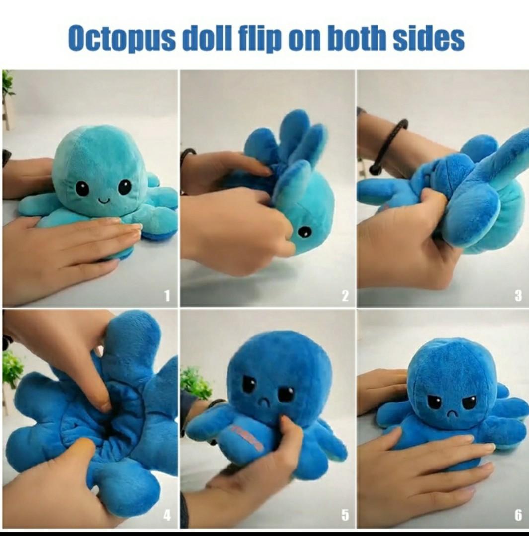 day and night reversible octopus