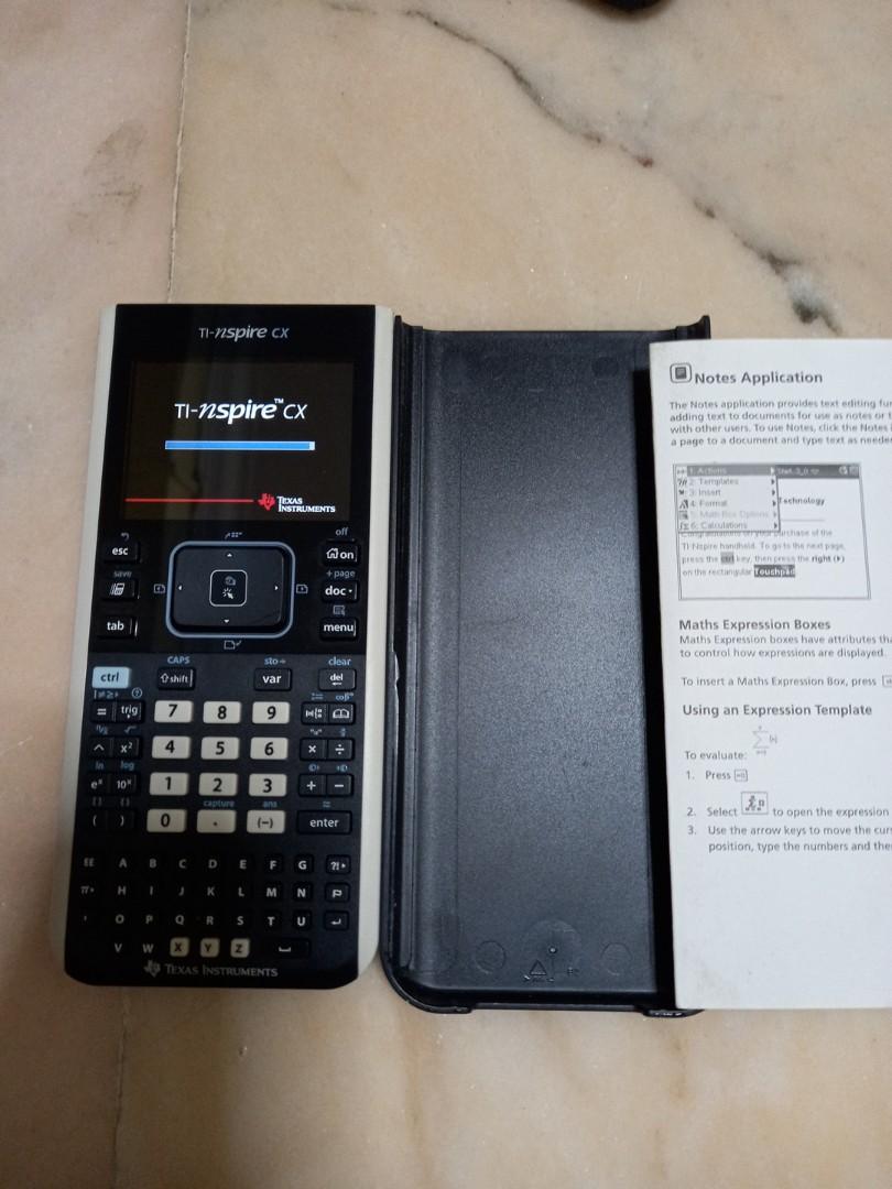 TInspire CS Graphic Display Calculator (GDC) for IB Math, Computers