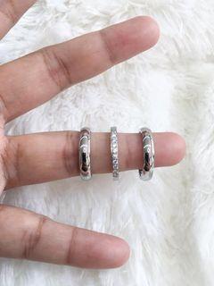 titanium Wedding and engagement rings
