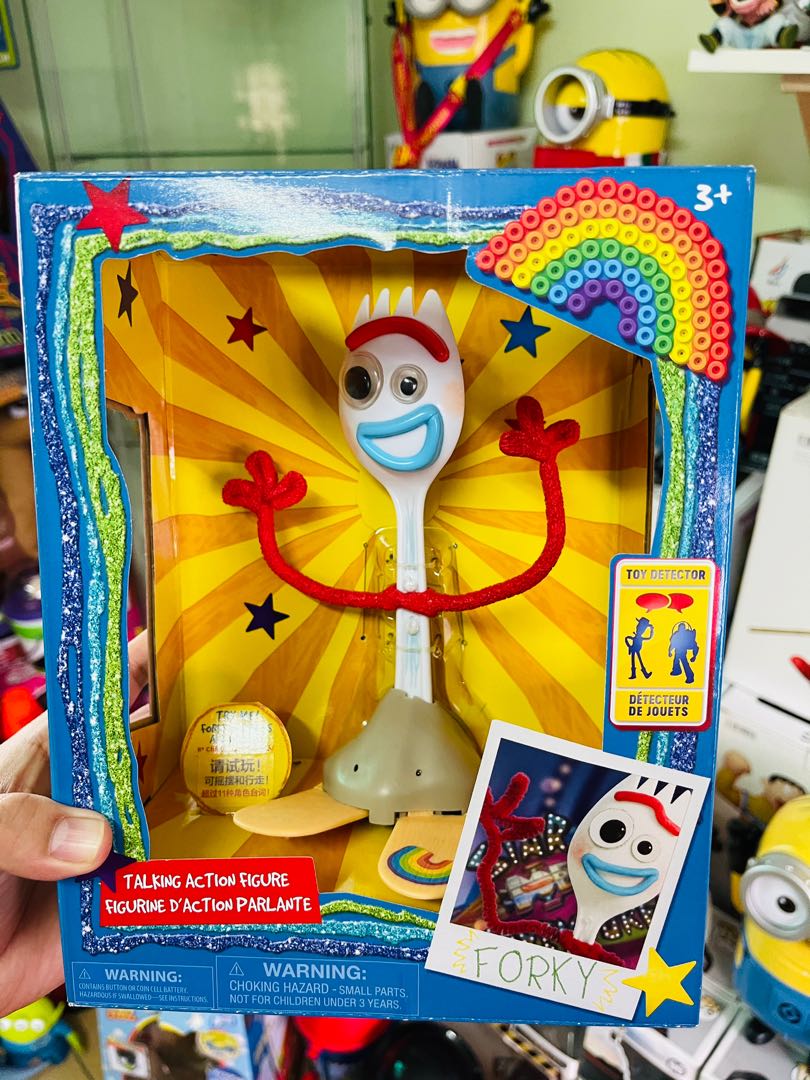 Dan the Pixar Fan: Toy Story 4: Forky Talking Action Figure (by