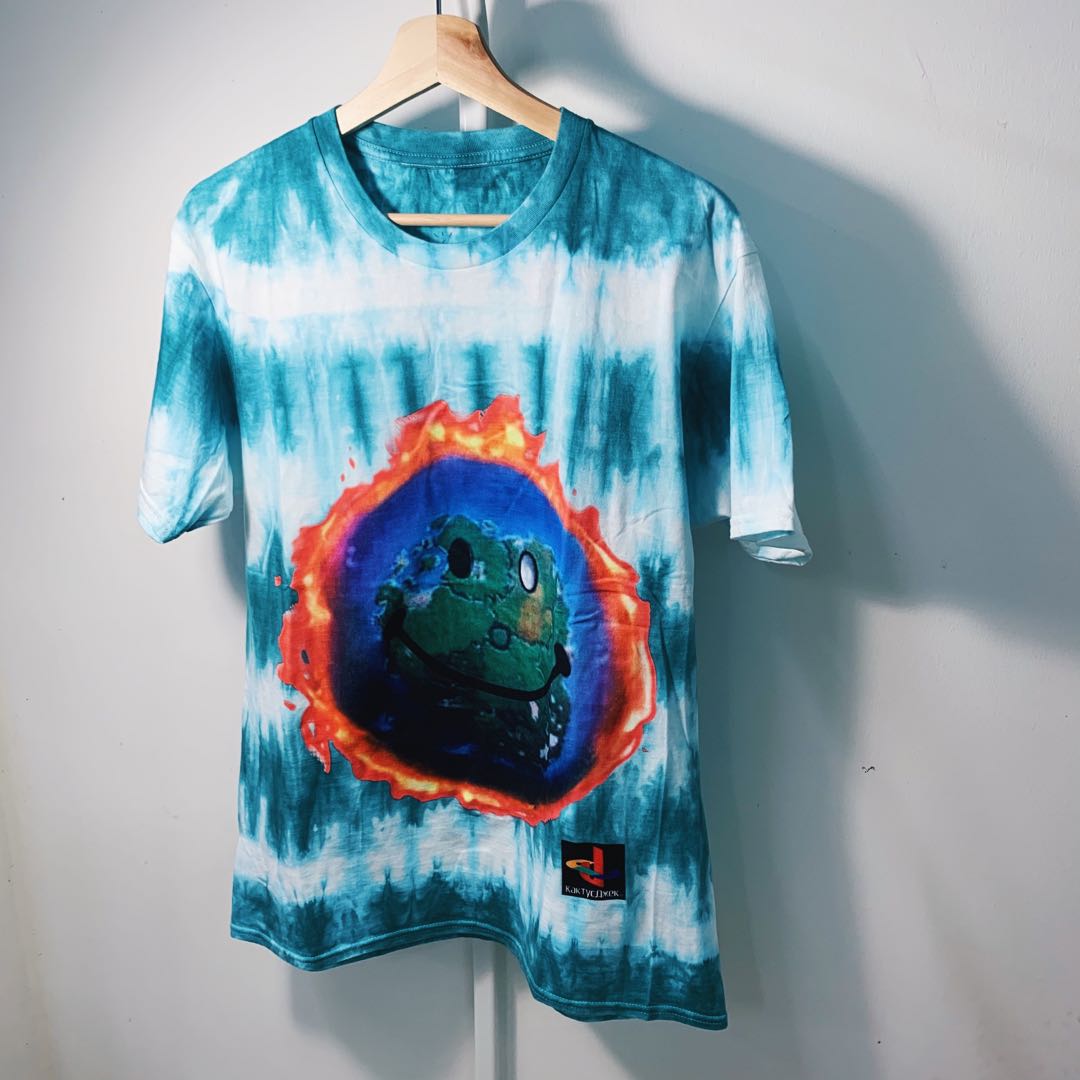 Travis scott hot sale tie dye tee