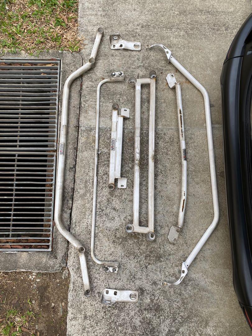 Ultra Racing Strut Bar Full set for Toyota Sienta, Car Accessories, Accessories on Carousell
