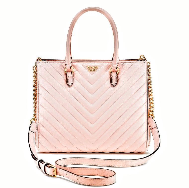 Pebbled v quilt satchel victoria clearance secret