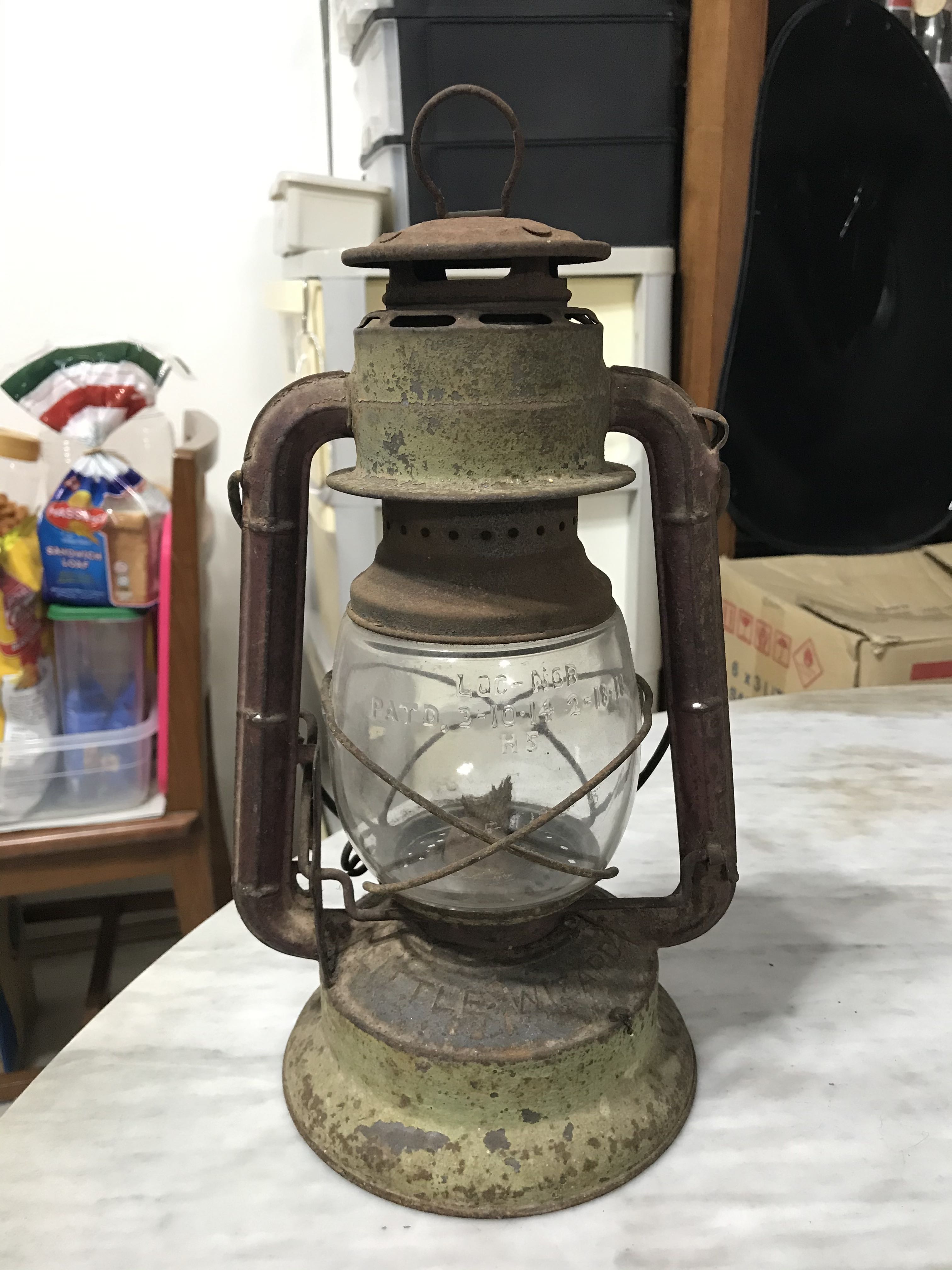 Vintage Dietz Little Wizard Lantern Made in New York U.S.A
