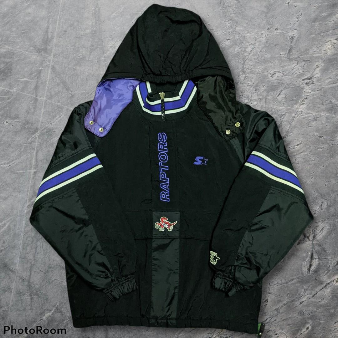 Vintage raptors windbreaker discount