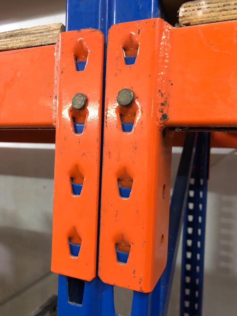 Warehouse Racking Back Bar Warehouse racking bar 275cm, Furniture & Home Living, Furniture, Other ...