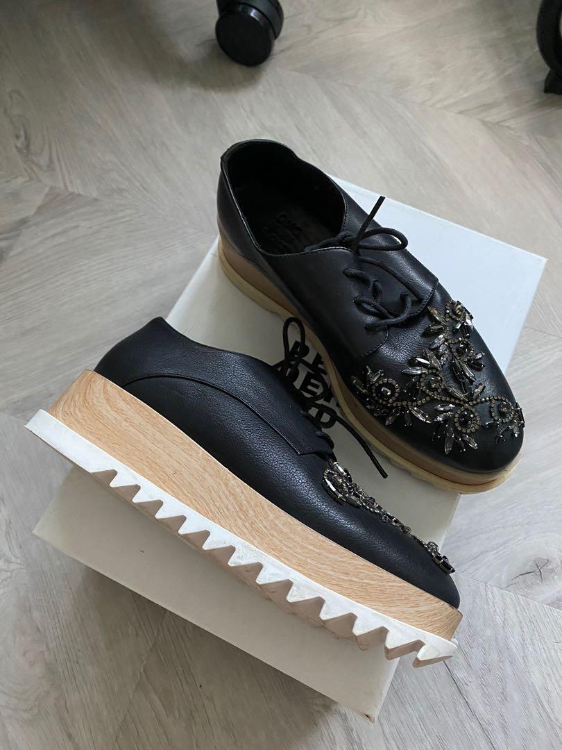 Wedge sneakers zara store