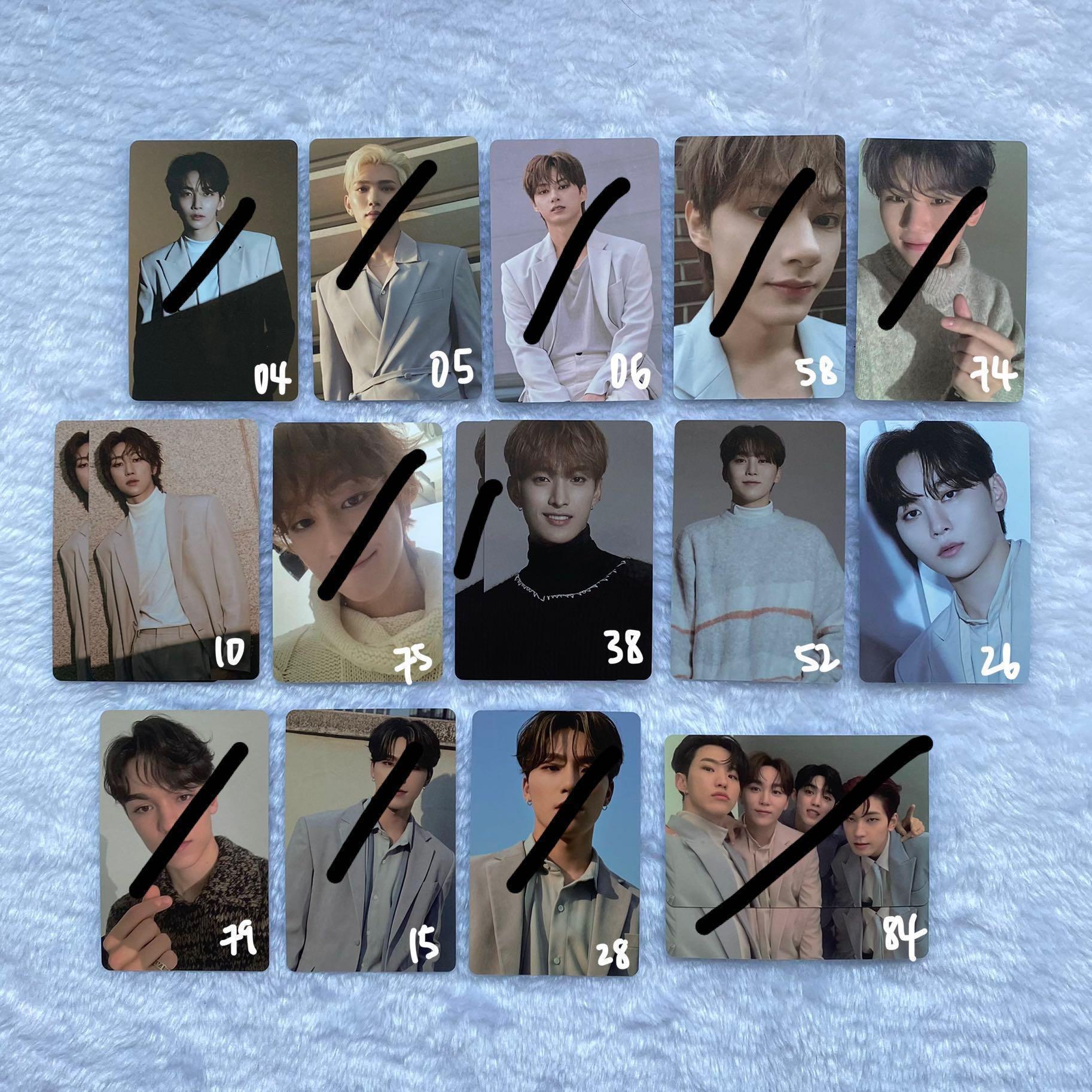 wtt/wts seventeen incomplete trading cards, Hobbies & Toys, Memorabilia &  Collectibles, K-Wave on Carousell