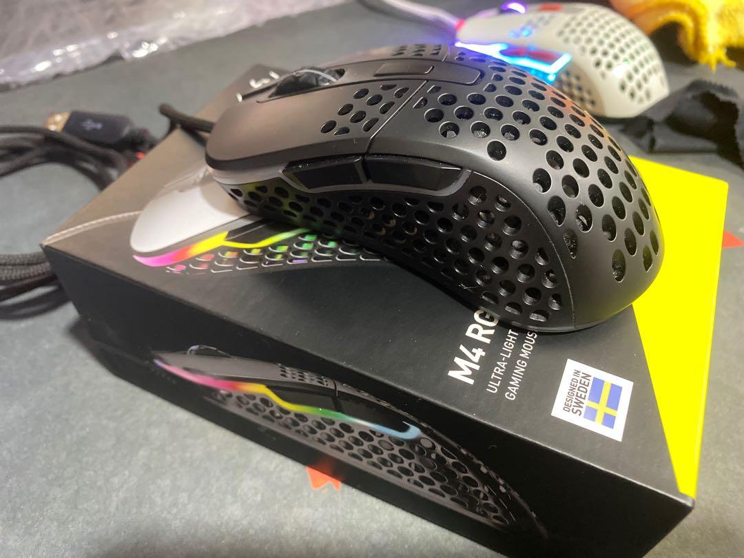Xtrfy M4 Mouse Black Electronics Computer Parts Accessories On Carousell