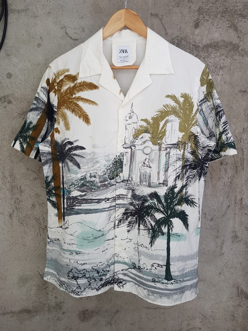 Zara ButtonUp Shirt, Men's Fashion, Tops & Sets, Tshirts & Polo Shirts