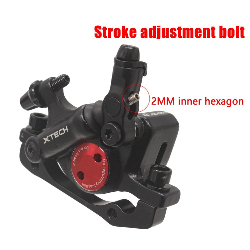 ZOOM XTECH HB100 MTB Line Pulling Hydraulic Disc Brake Calipers, Sports