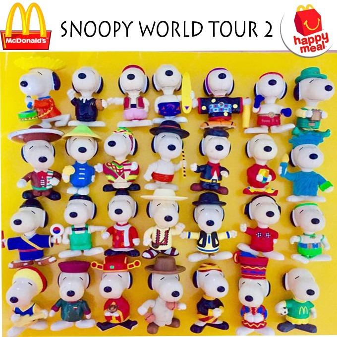 麥當勞史諾比環遊世界2珍藏mcdonald Snoopy World Tour 2 玩具 遊戲類 玩具 Carousell