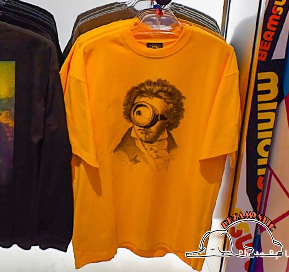 Usj限定minions X Beam Tee 男女適合 男裝 上身及套裝 T Shirt 恤衫 有領衫 Carousell