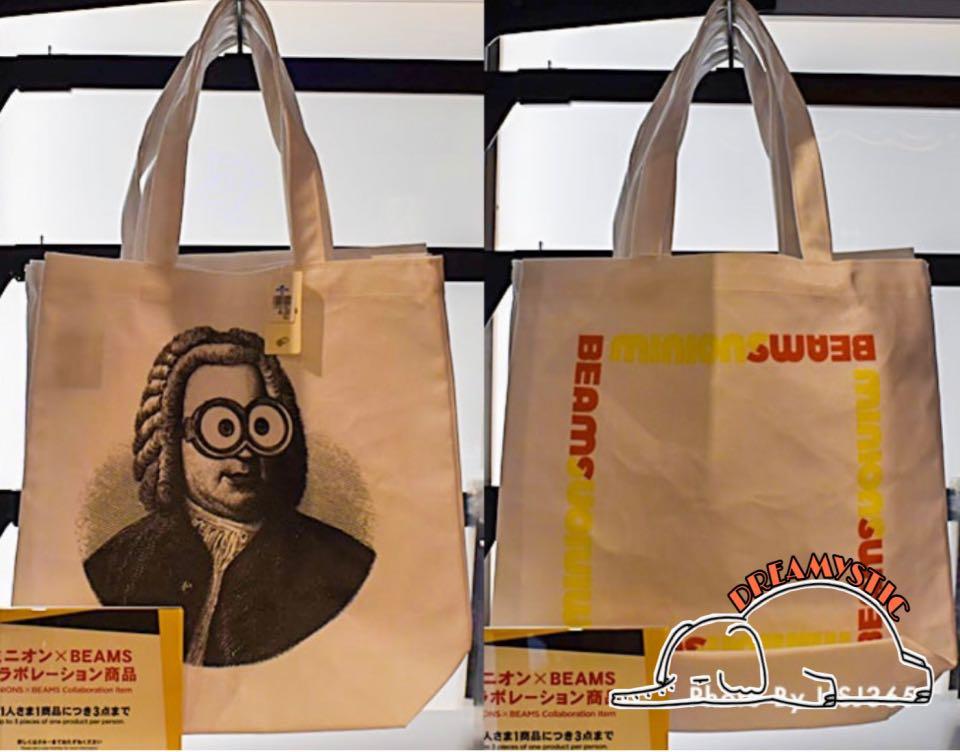 Usj限定minions X Beam Totebag 女裝 手袋及銀包 長銀包 Carousell