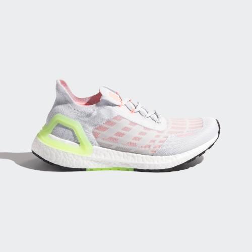 ultra boost white and pink