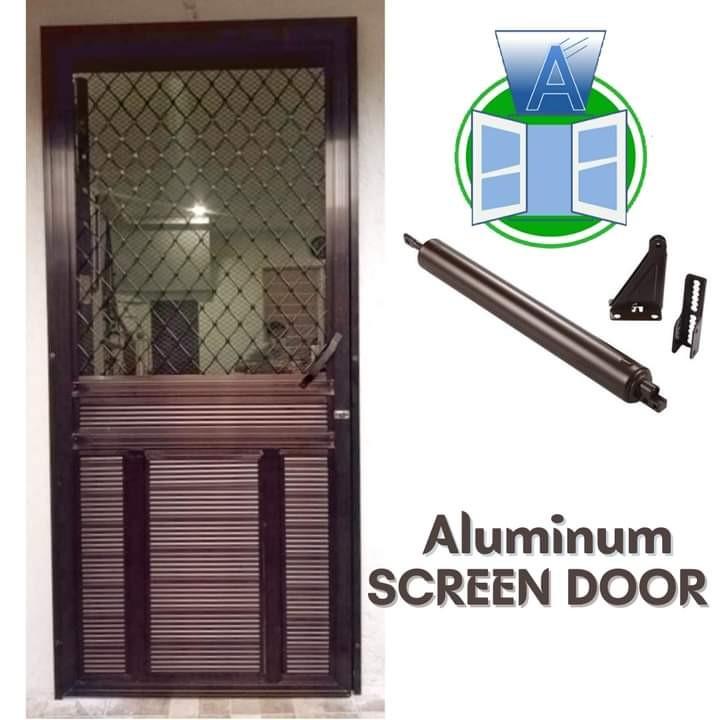 Aluminum Screen Swing Door, Furniture & Home Living, Bathroom & Kitchen