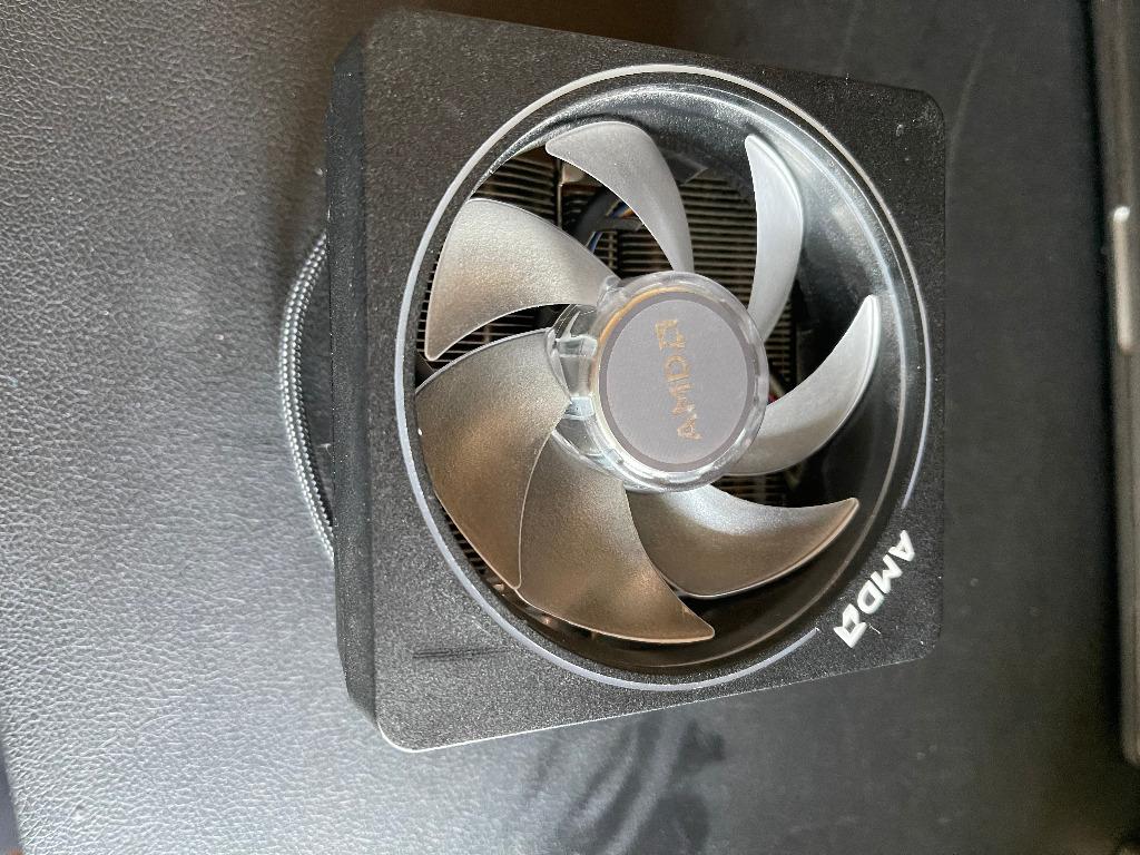 AMD wraith max ，rgb cpu cooler 3700x 幽靈散熱器, 電腦＆科技, 手提電腦 Carousell