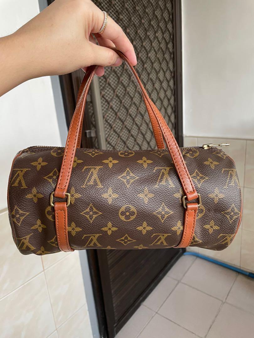 Louis Vuitton Vintage - Monogram Papillon 26 Bag - Brown