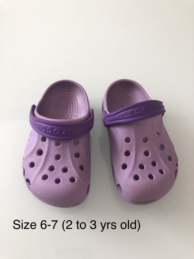 Authentic Crocs for kids fits 2 3 yrs old