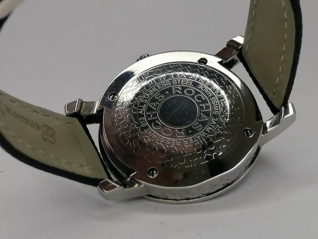 Authentic ROCHAS diamond mop dial watch (Category: Women's Watches) located in Manila. Submitted by deejaymoh (Listing ID 1075698278, Image 2). Description: Authentic ROCHAS watch Mother of pearl dial In and out Diamond Swiss made Newly replace original battery.