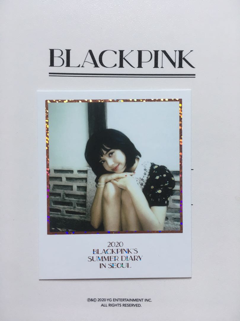 Blackpink Lisa Polaroid Postcard K Wave On Carousell