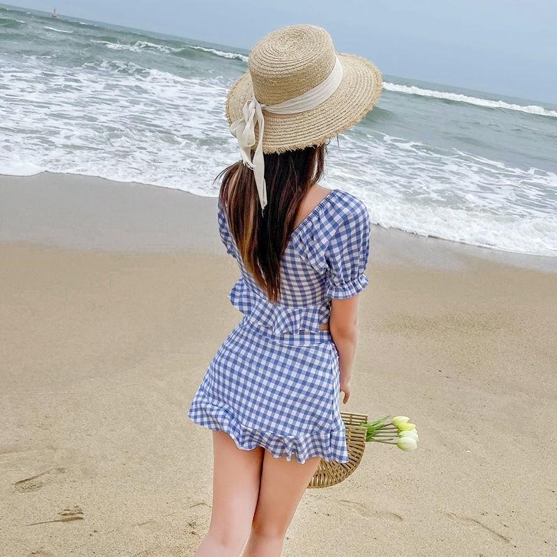 BRAND NEW Cute Korean Swimwear Set, Women's Fashion, Swimwear, Bikinis & Swimsuits on Carousell