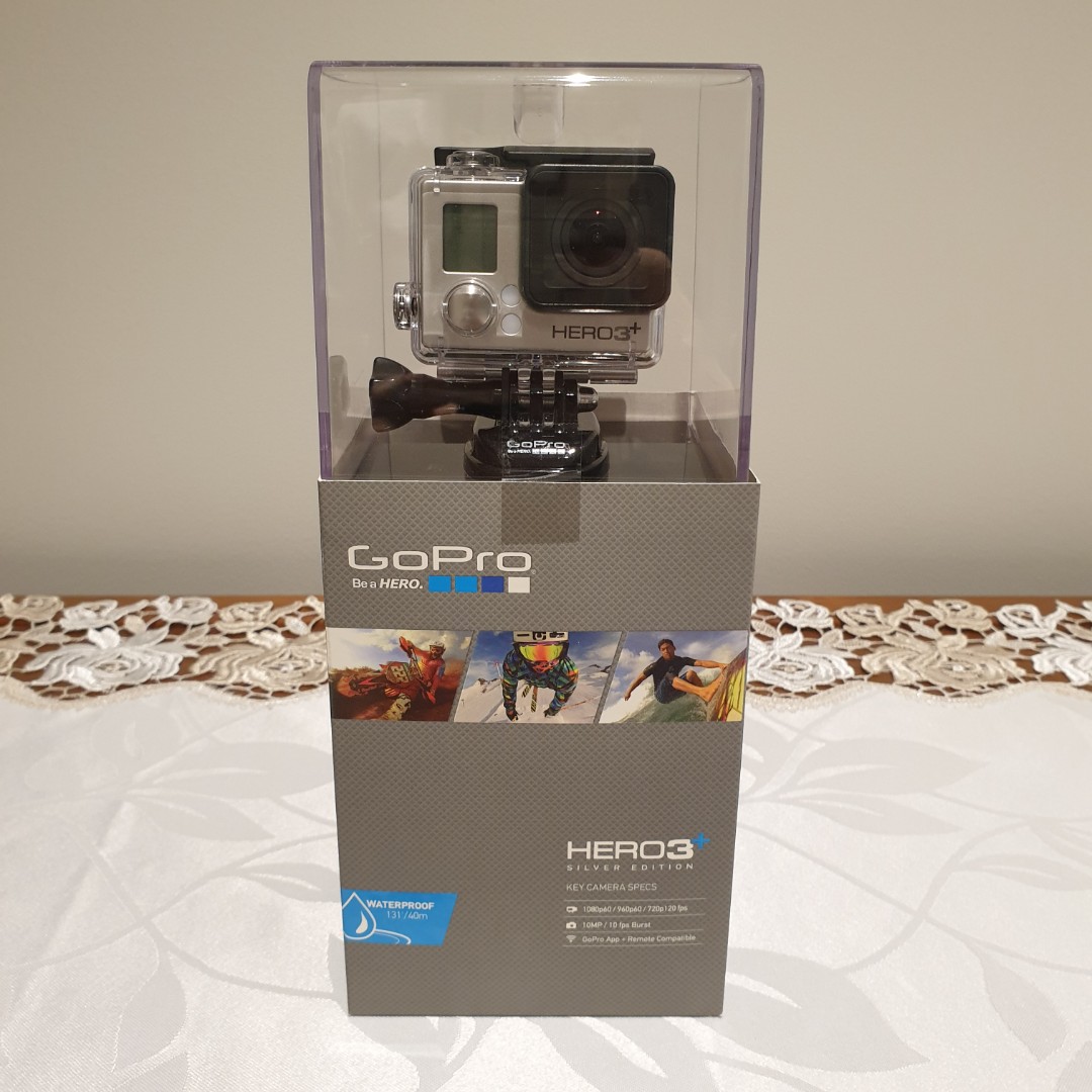 Brand New Gopro Hero3 Silver Edition Camera Photography Cameras On Carousell