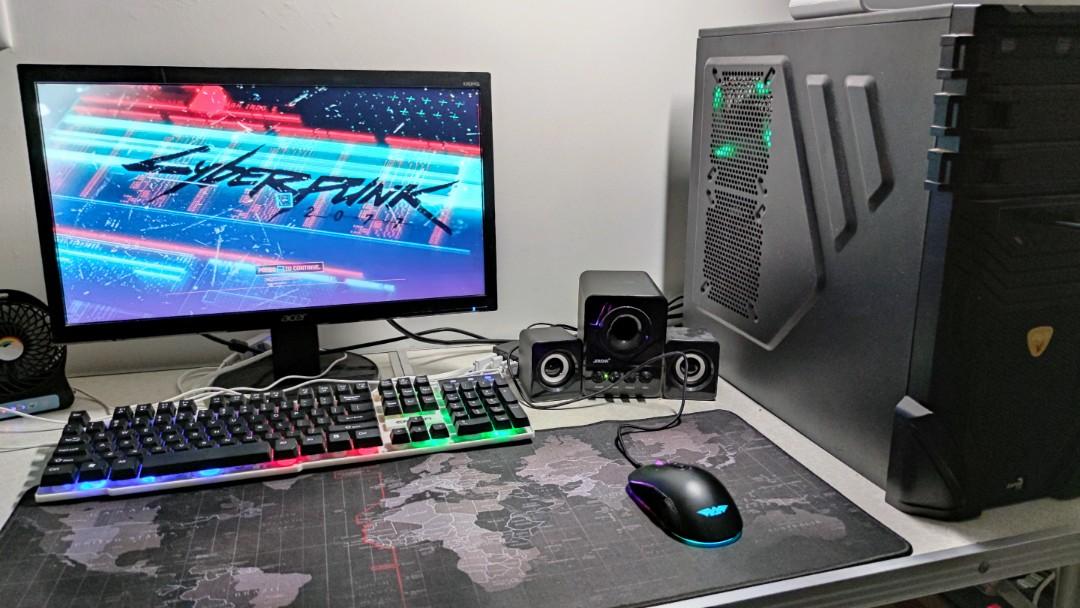 Budget gaming pc desktop Support latest game gtav, cyberpunk, Computers