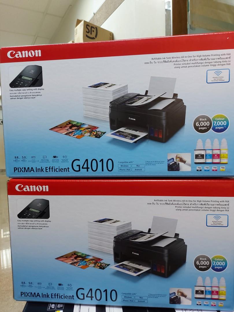 connect canon g4010 to wifi