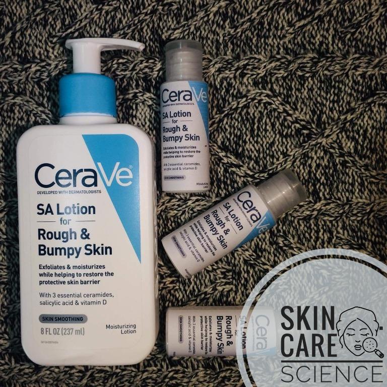 cerave sa lotion percent salicylic acid