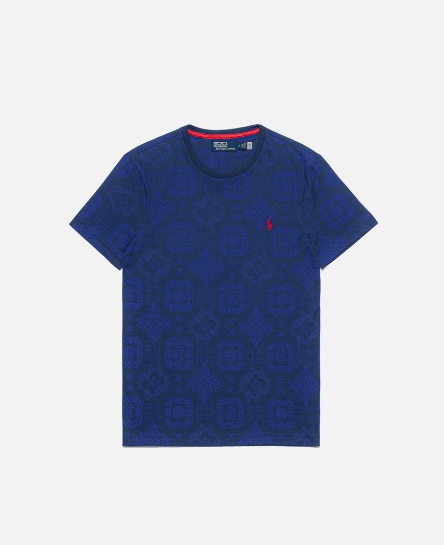Polo ralph lauren blue t shirt clearance