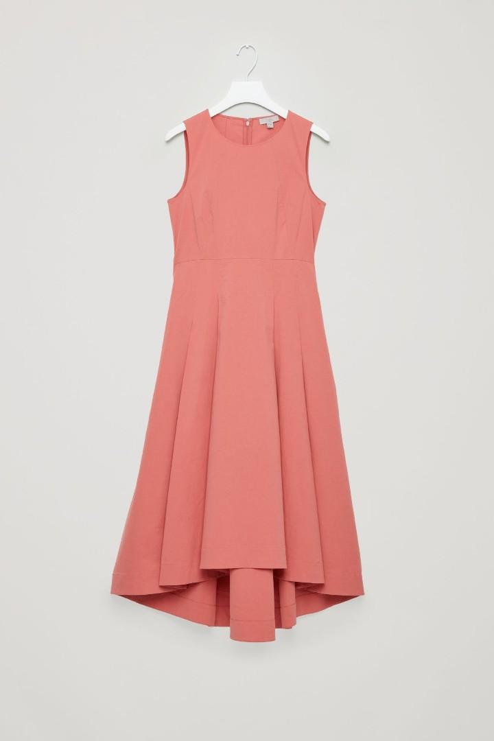 Cos shop coral dress
