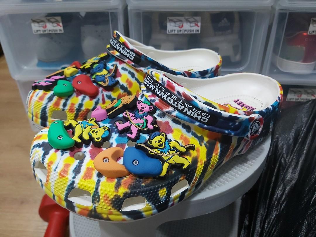 Grateful dead new arrivals crocs size 13
