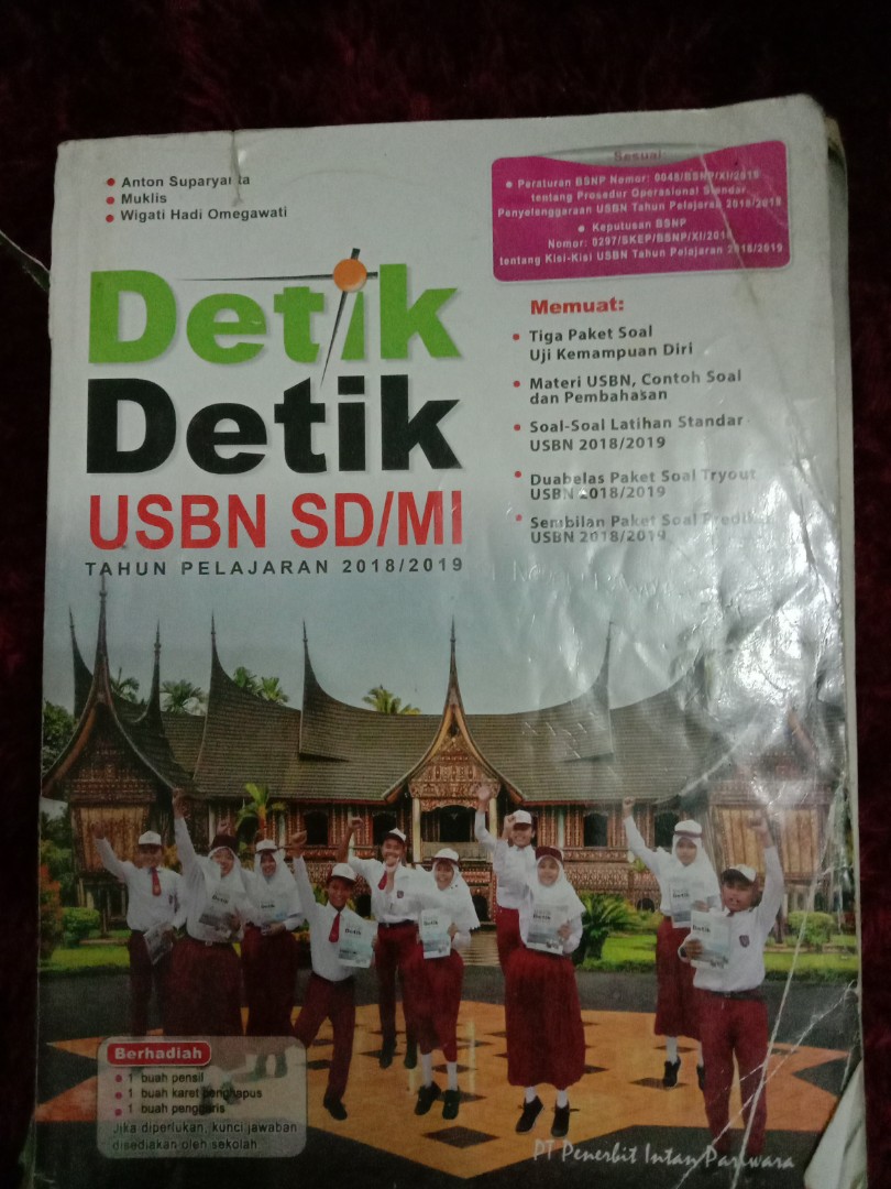 Detik Detik Isbn Sd Mi Buku Alat Tulis Buku Pelajaran Di Carousell