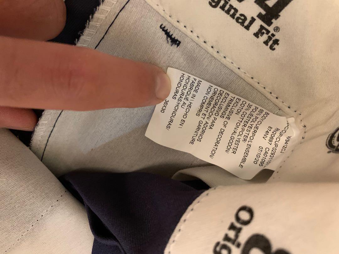 Dickies 874 navy, 男裝, 褲＆半截裙, 運 