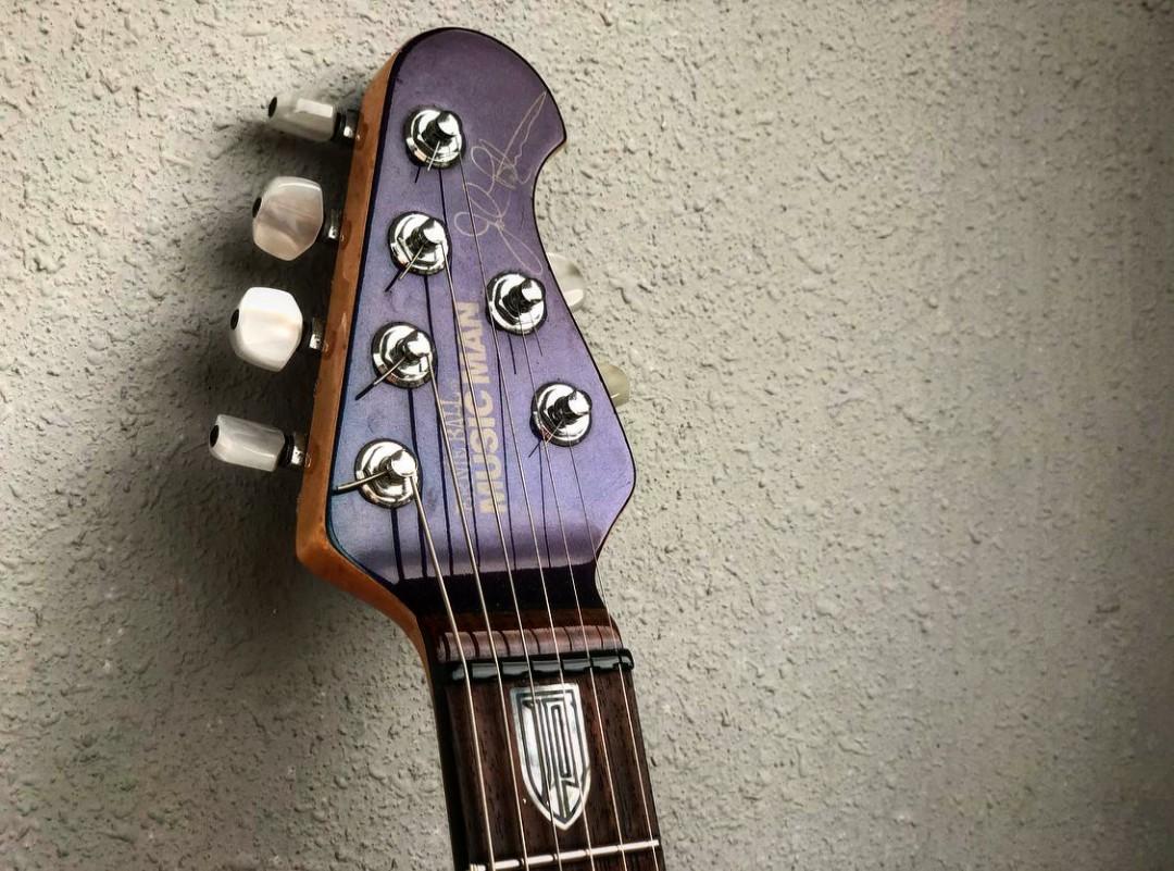 Ernie Ball Music Man JP6 Mystic Dream + Piezo, Hobbies & Toys, Music & Media, Musical