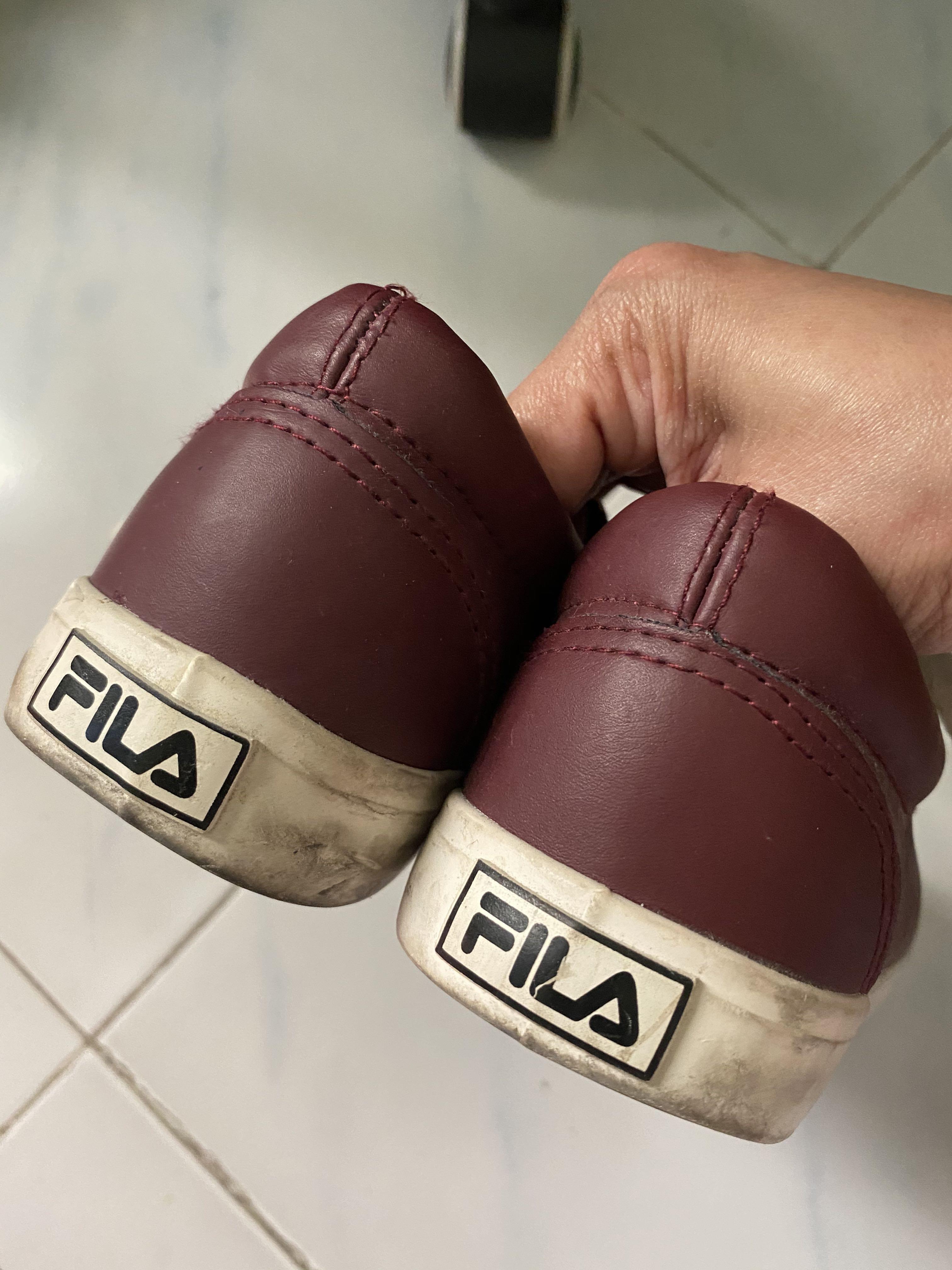 FILA SNEAKERS BRANDI MAROON Women s Fashion Footwear Sneakers