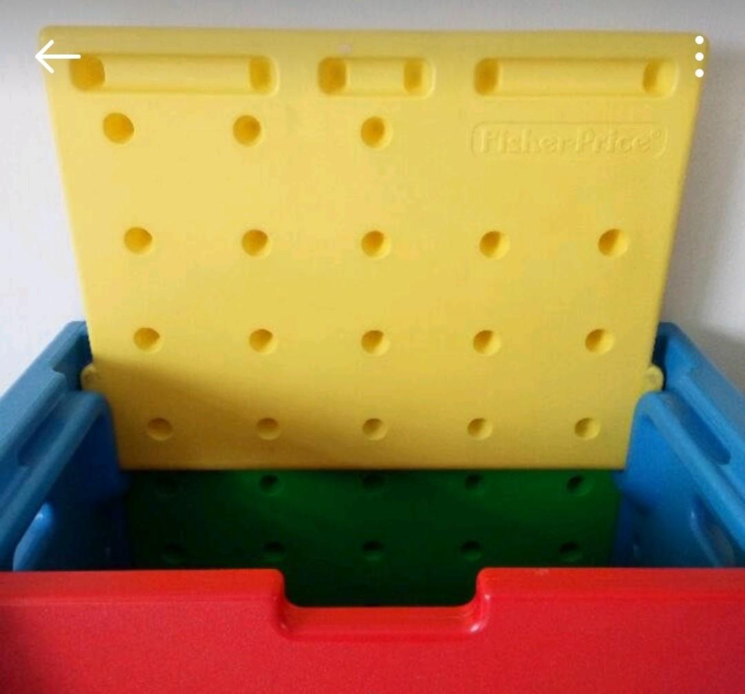 Fisher price 2025 toy box desk