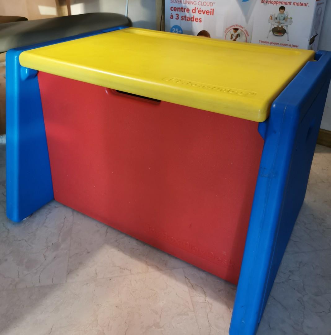 Fisher price toy box desk new arrivals