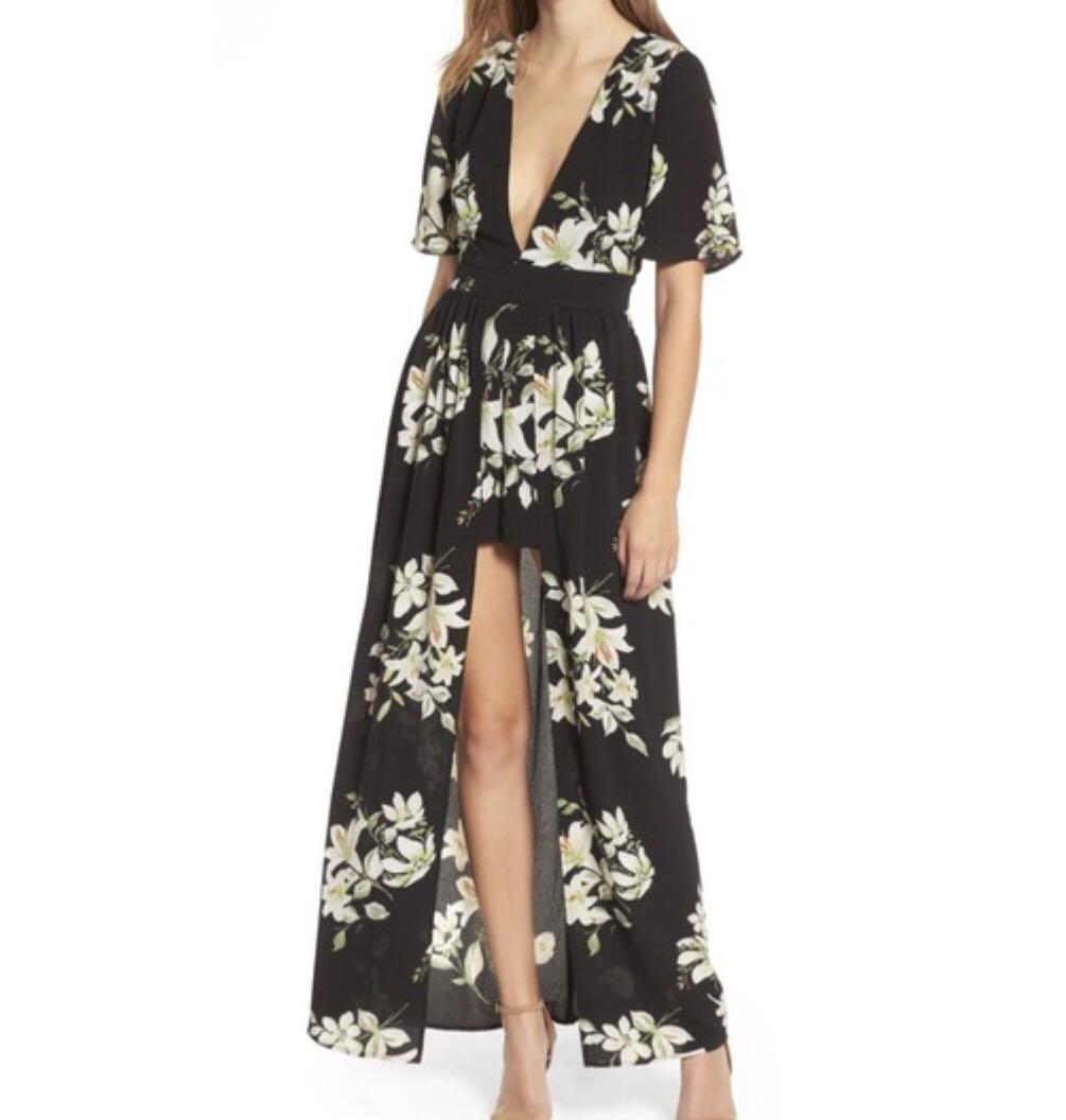 Forever 21 maxi best sale romper