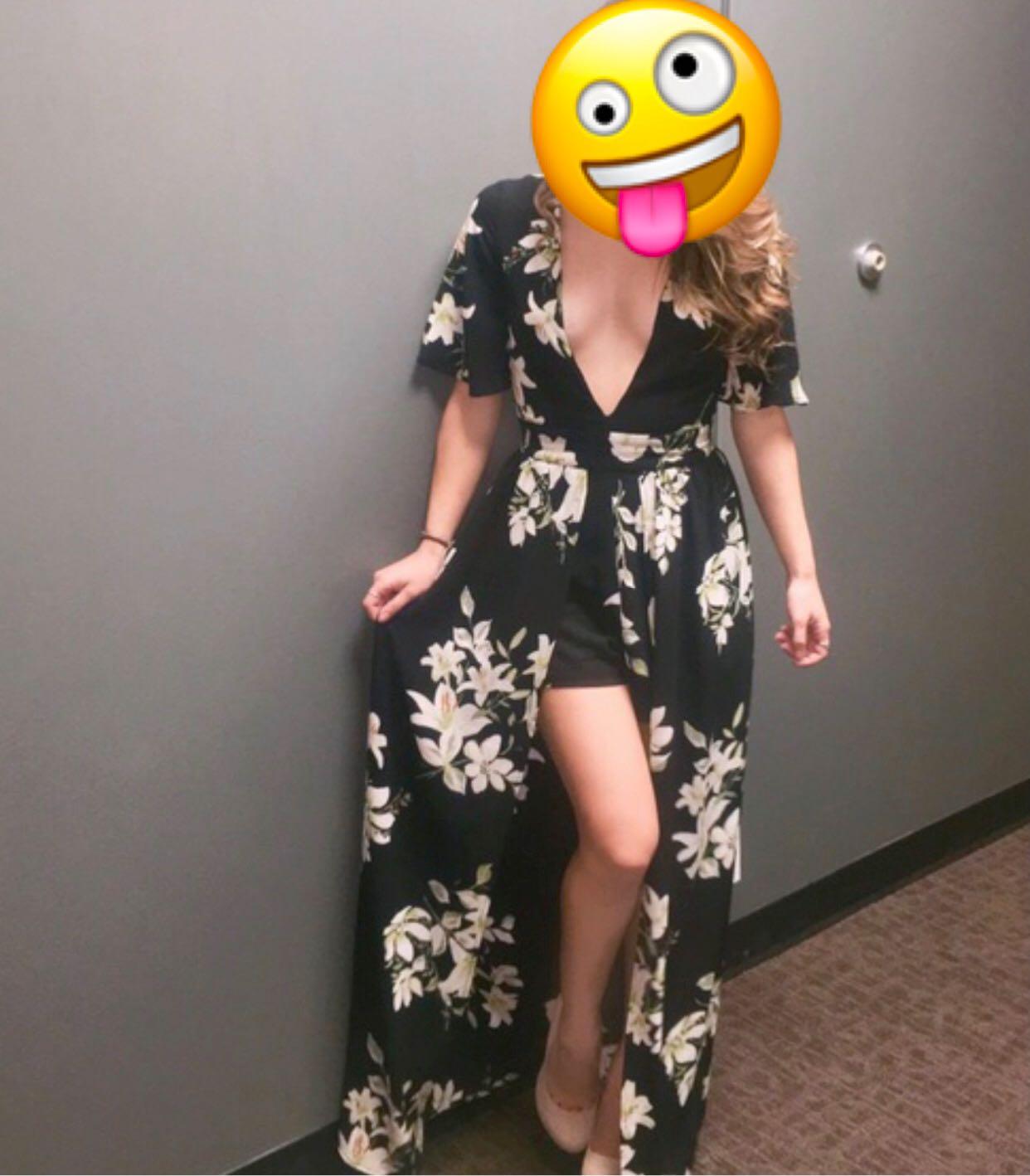 Forever 21 maxi romper clearance