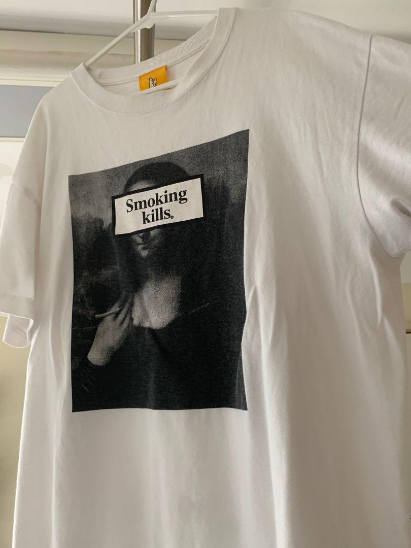 FR2 Mona Lisa Smoking Kills Tee, 男裝, 上身及套裝, T-shirt、恤衫