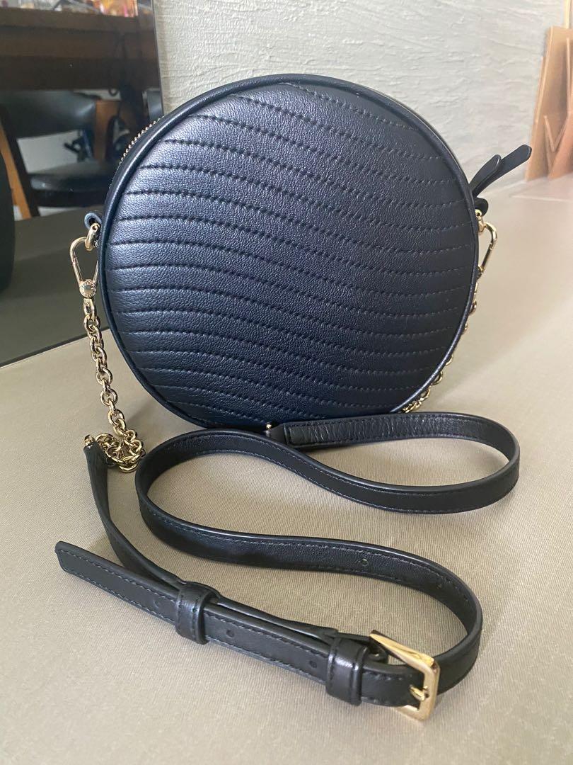 Furla round bag leather