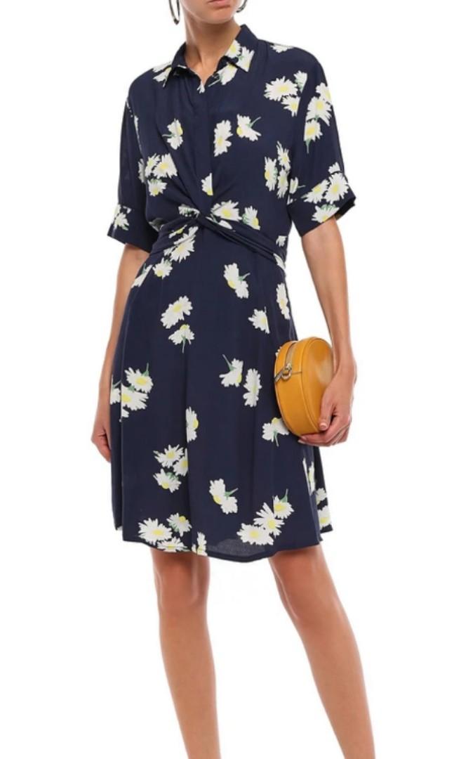 Ganni deals twist dress