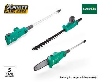 Gardenline electric pole clearance hedge trimmer