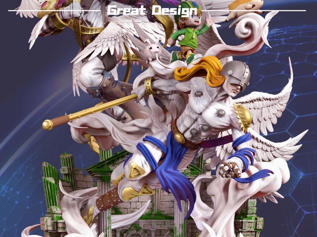 GD Studio -Angemon Digimon Evolution Series, Hobbies & Toys ...