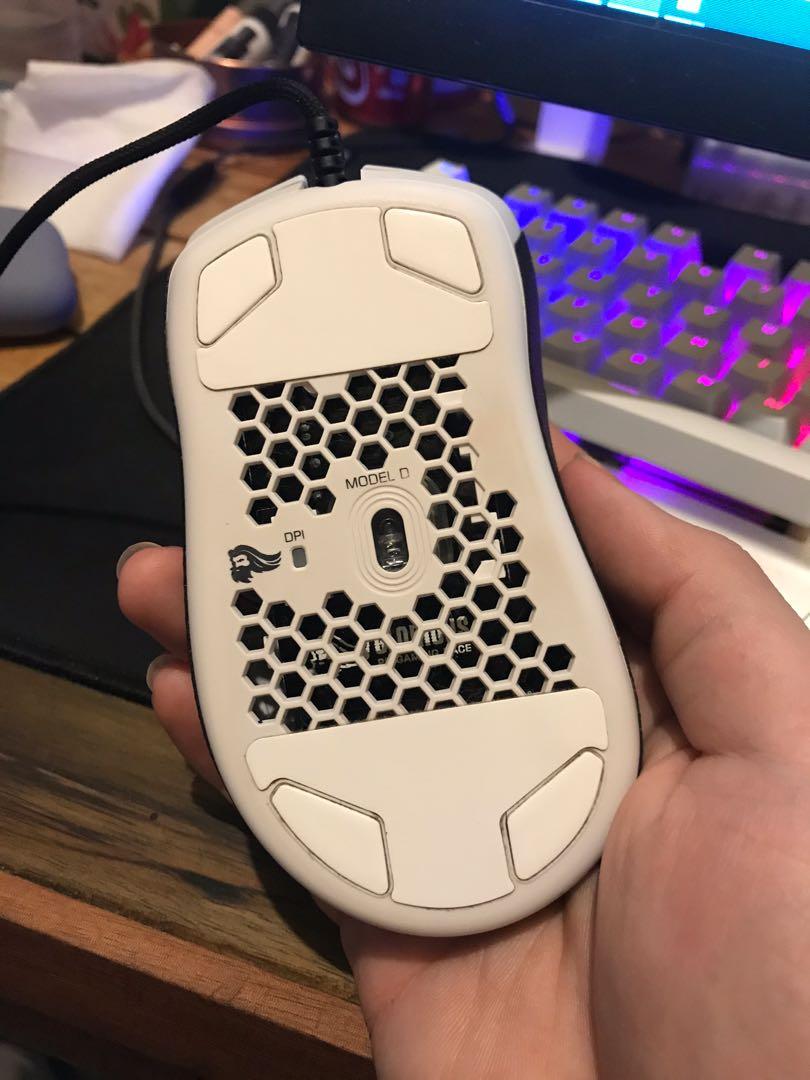 Glorious Model D Matte White (w/ Glorious Grip Tape), Computers & Tech