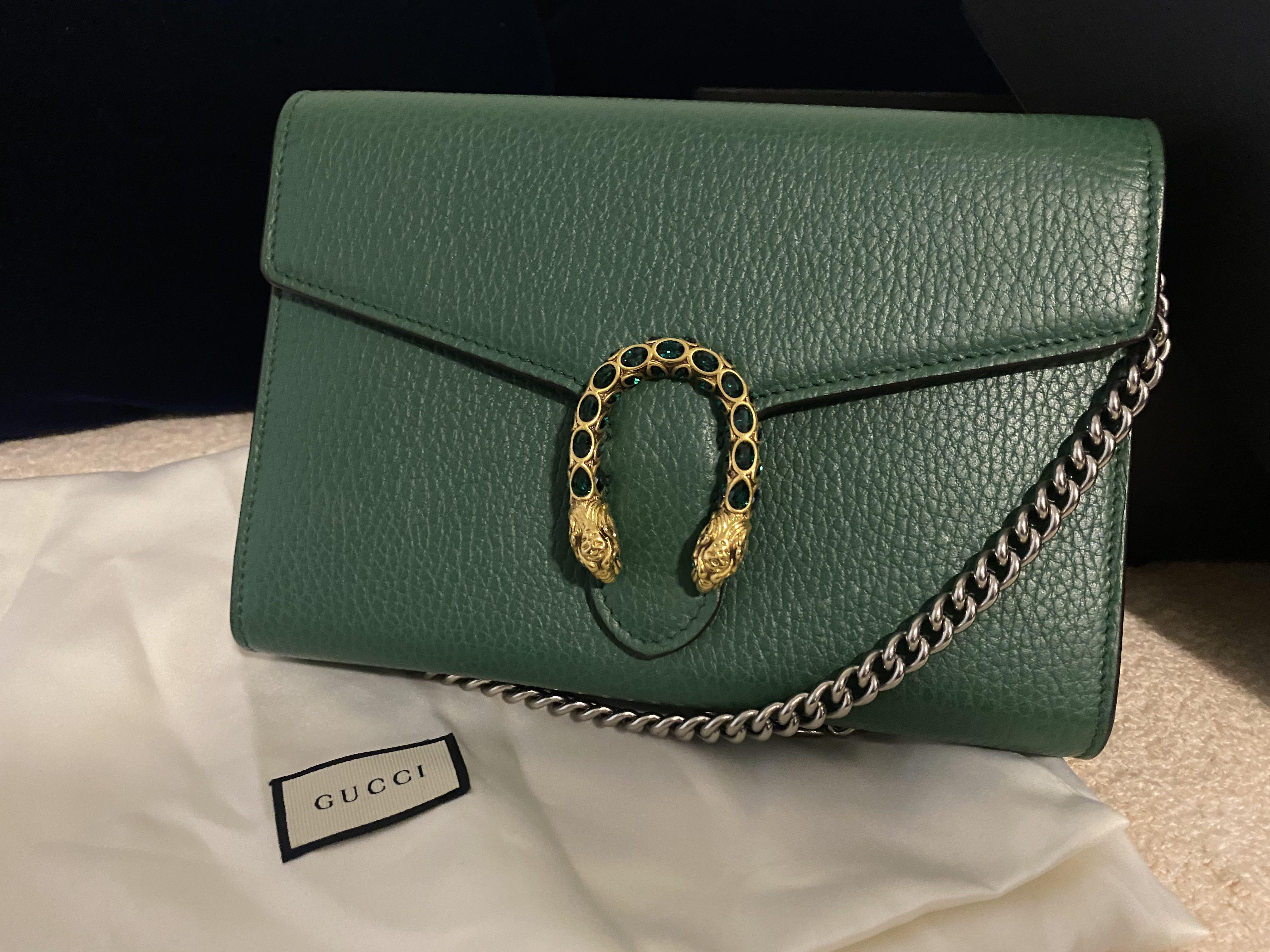 Gucci dionysus emerald green hotsell